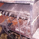 Burned equipment from Studio Abazon.